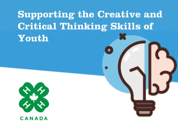 Supporting the Creative and Critical Thinking Skills of Youth EN